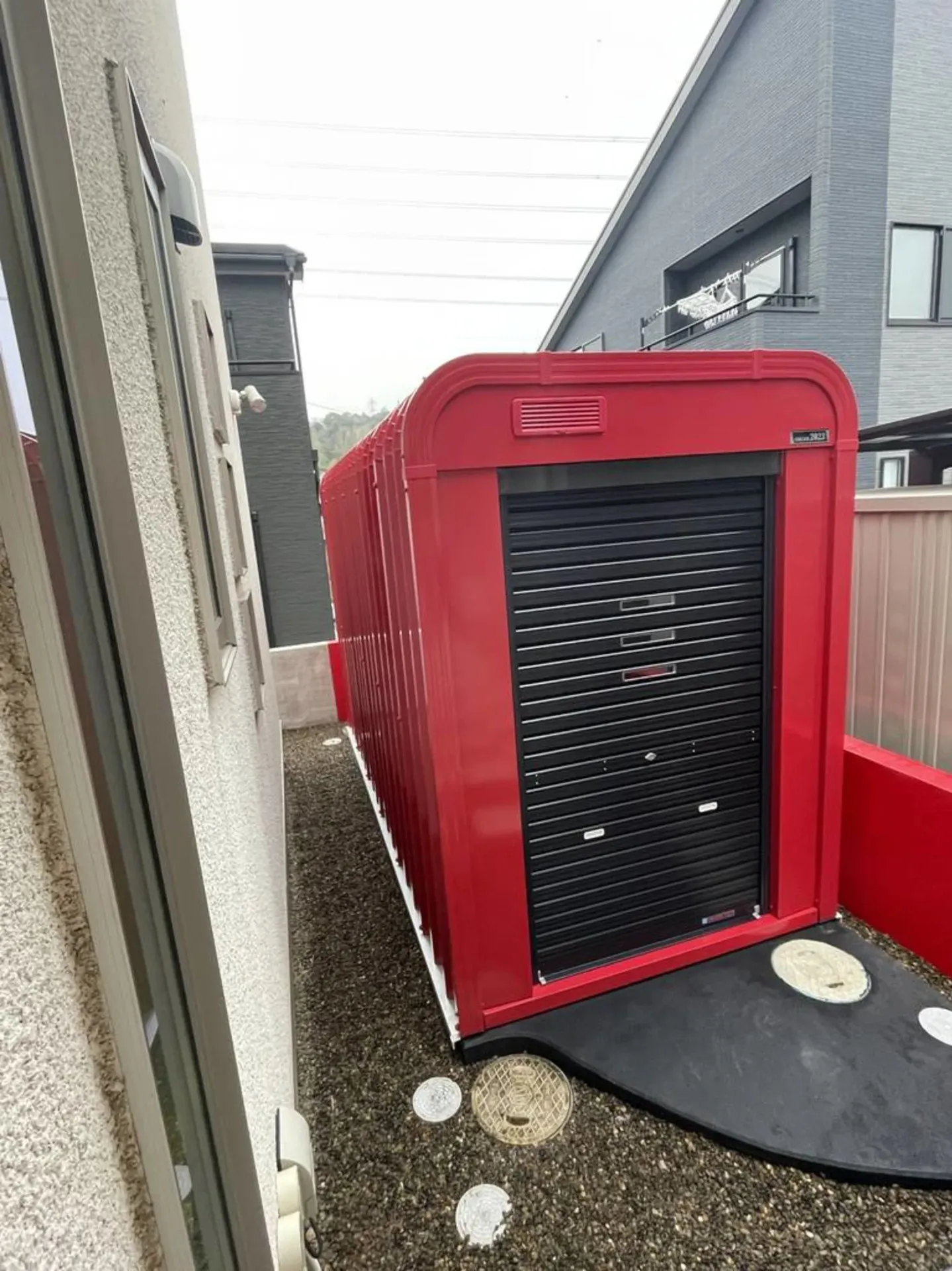 ガレージハウスの設置